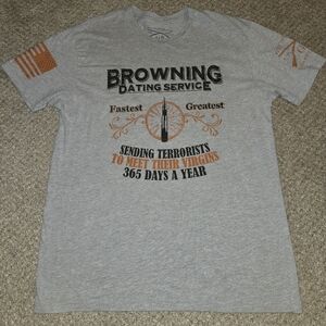 Grunt Style Gray Graphic T-Shirt for Men Size X-Large